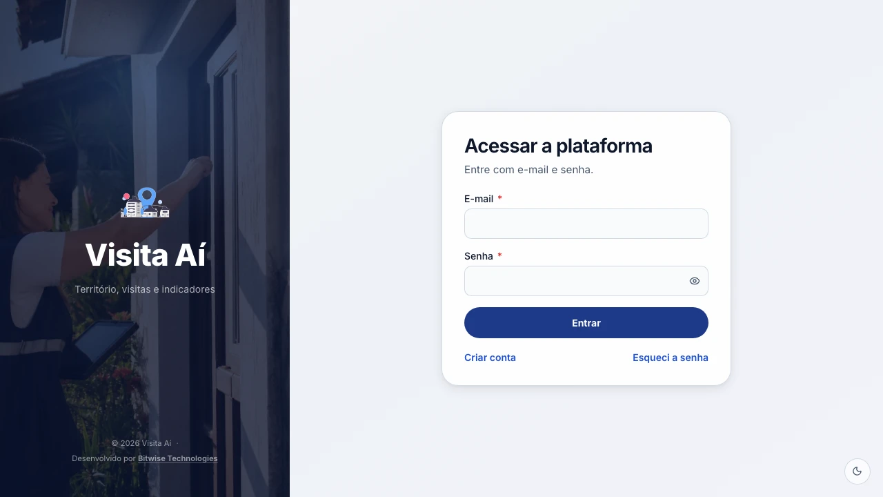 Entrada da instância
